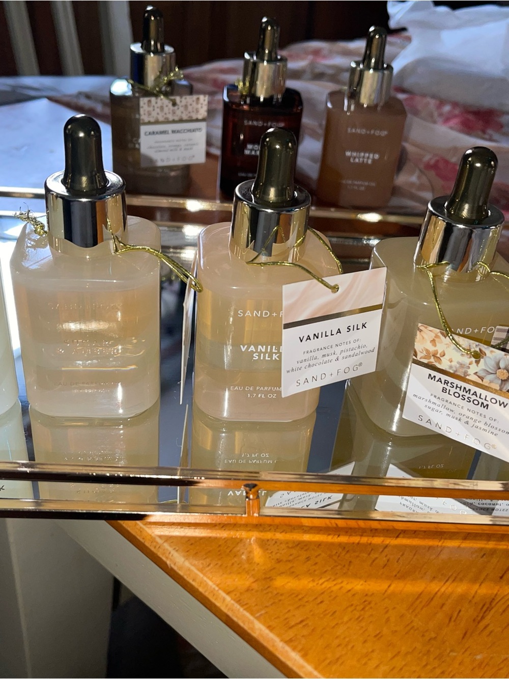 Sand + Fog Vanilla Silk Body Oil - Light Cream price  for one oil .Bundle Accept